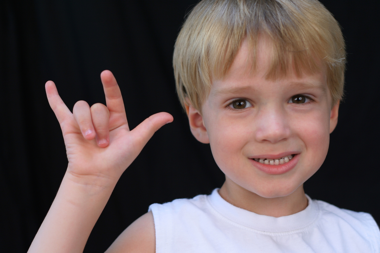 Sign Language May Help Children With Speech Disorder